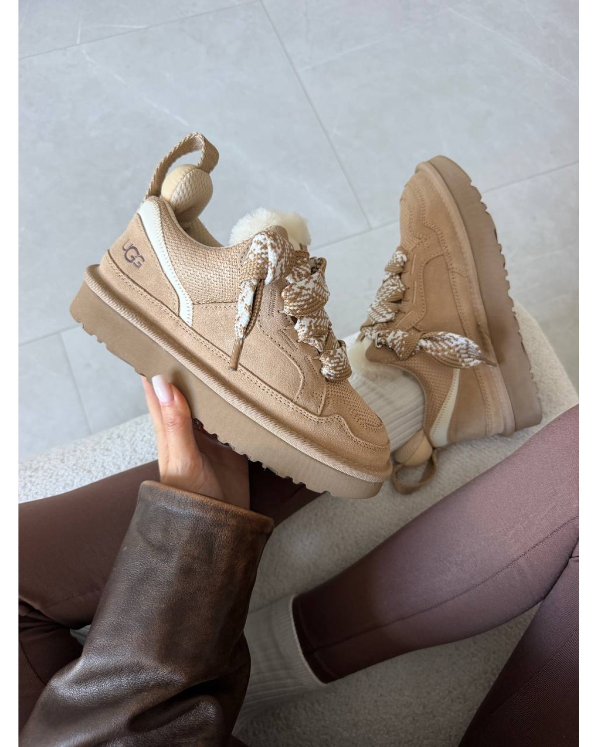 UGG Lowmel Sneakers Sand