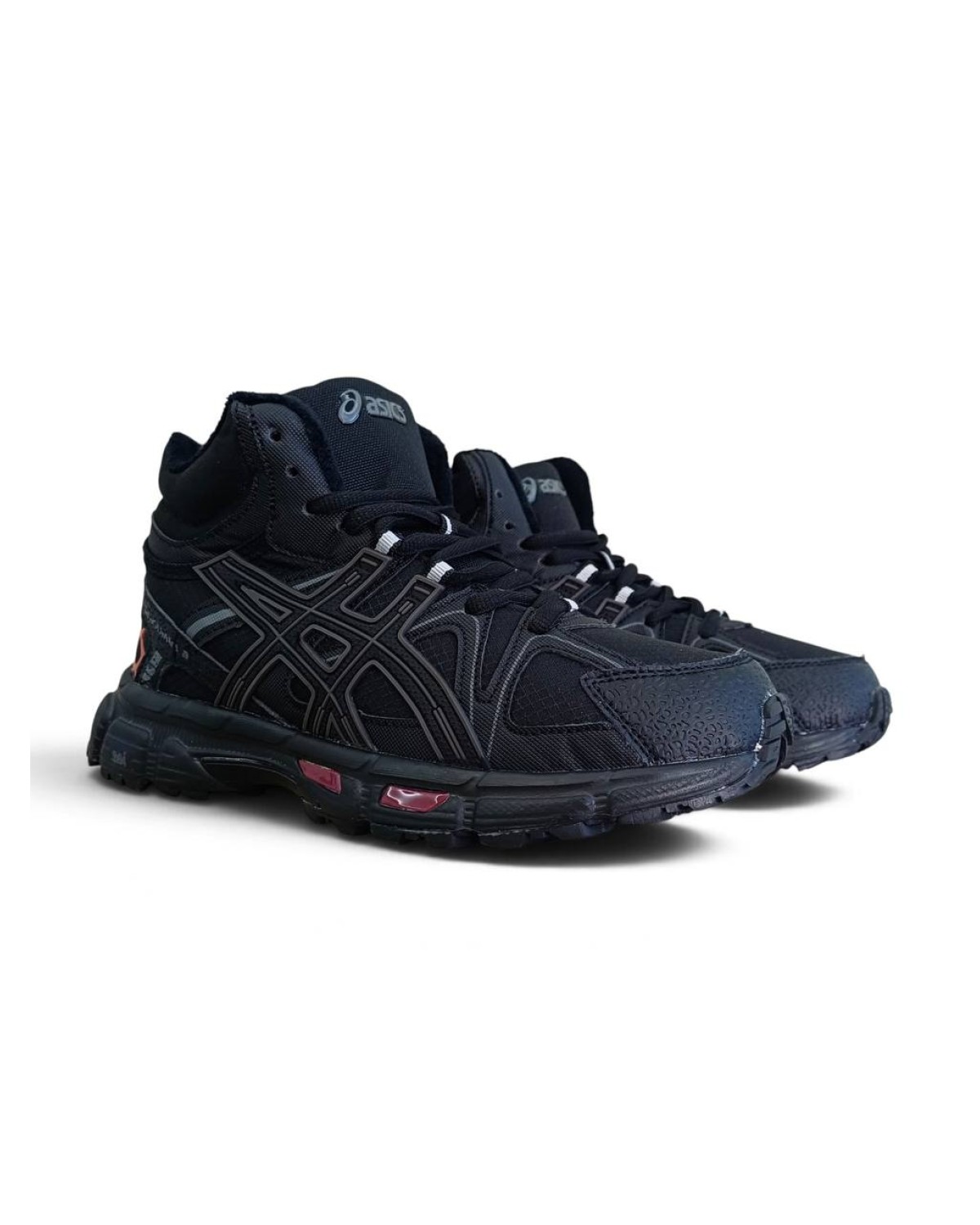 Asics Gel Kahana 8 High Black Red Fur Asics Gel Kahana 8 High Black Red Fur