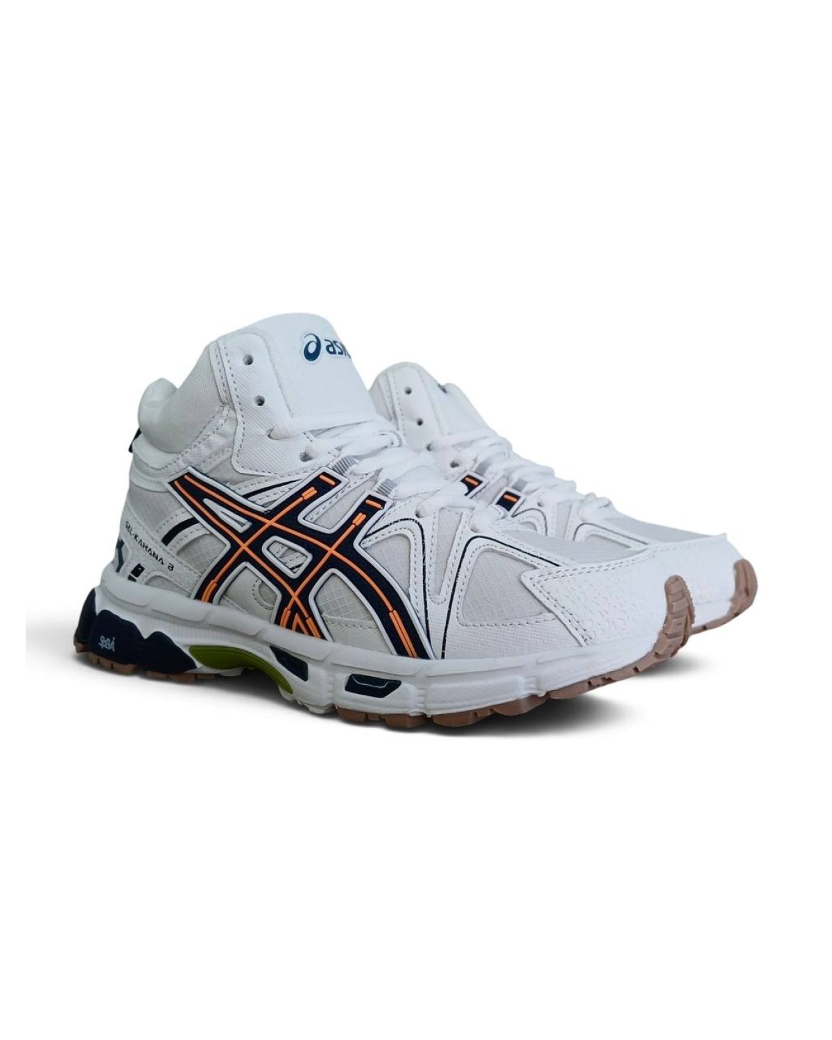 Asics Gel Kahana 8 High White Orange Fur Asics Gel Kahana 8 High White Orange Fur