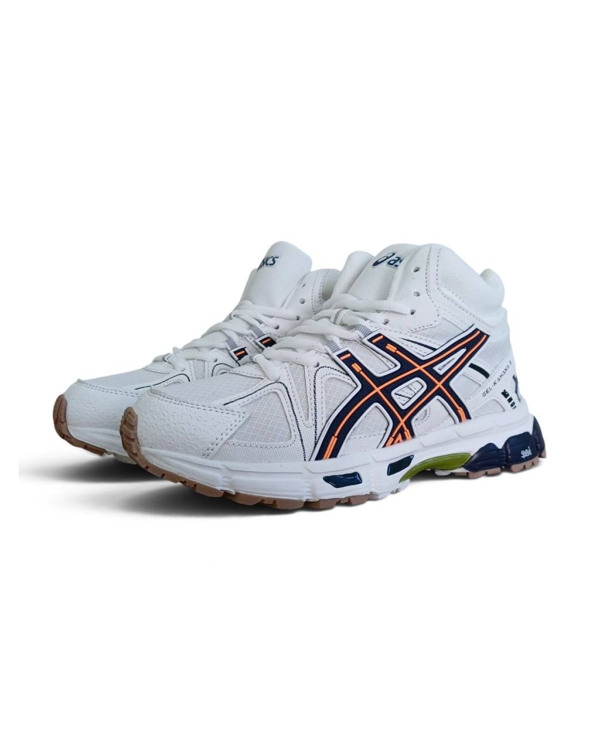 Asics Gel Kahana 8 High White Orange Fur Asics Gel Kahana 8 High White Orange Fur