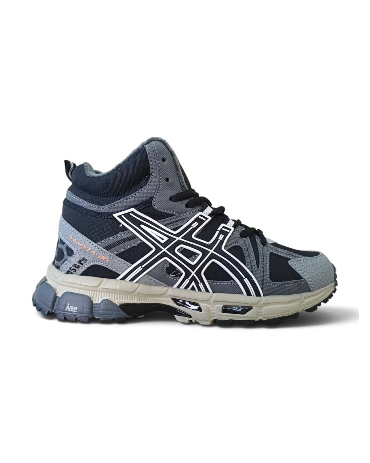 Asics Gel Kahana 8 High Grey Black Fur