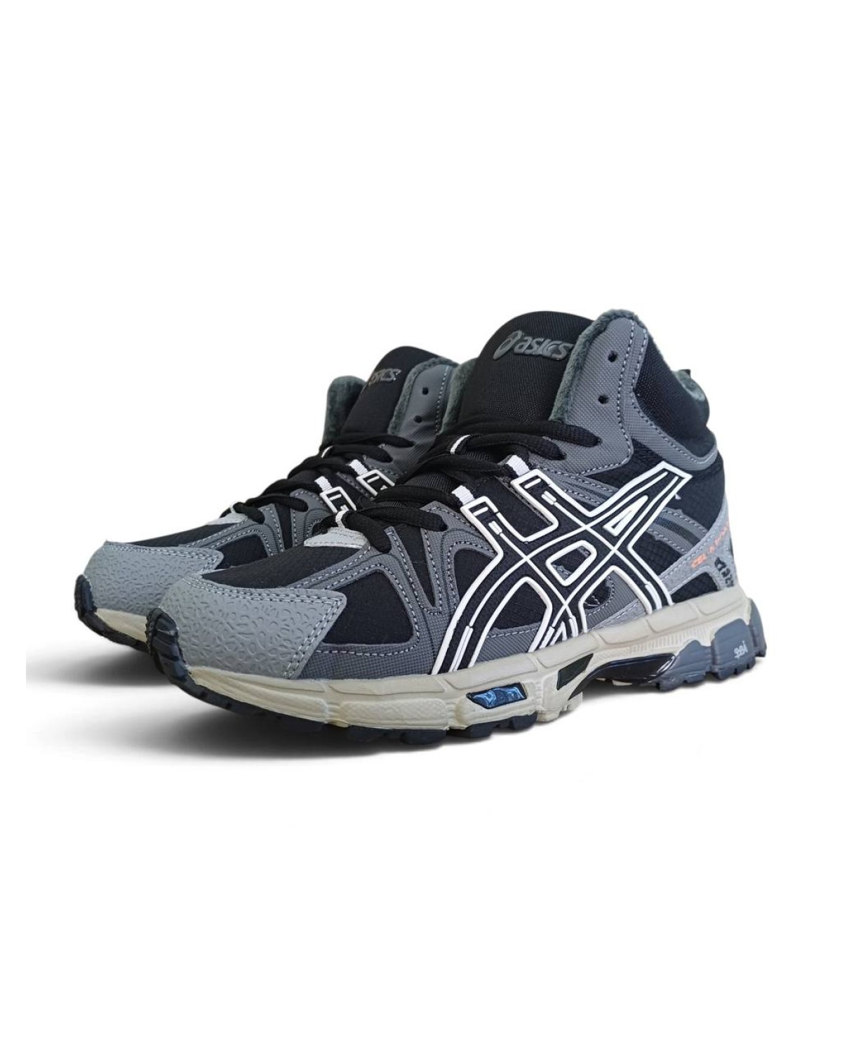 Asics Gel Kahana 8 High Grey Black Fur Asics Gel Kahana 8 High Grey Black Fur