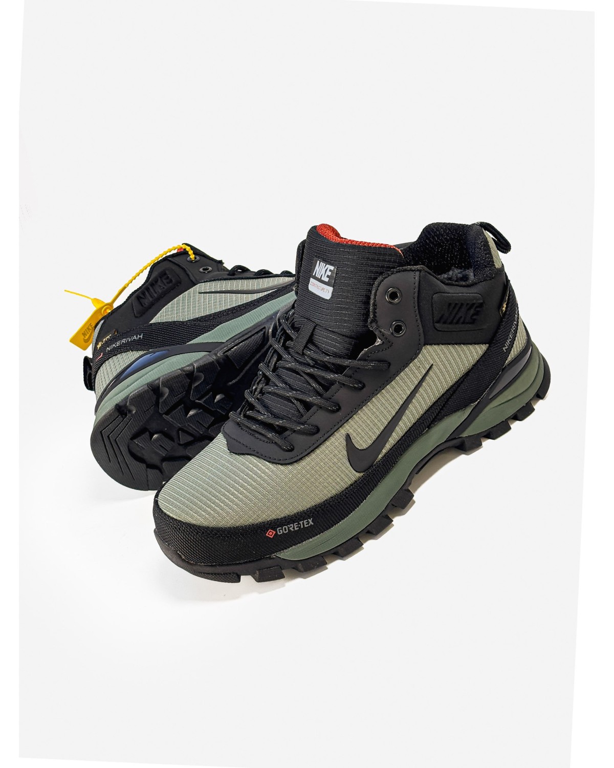 Nike Rivah Gore-Tex Winter Fur Khaki Black