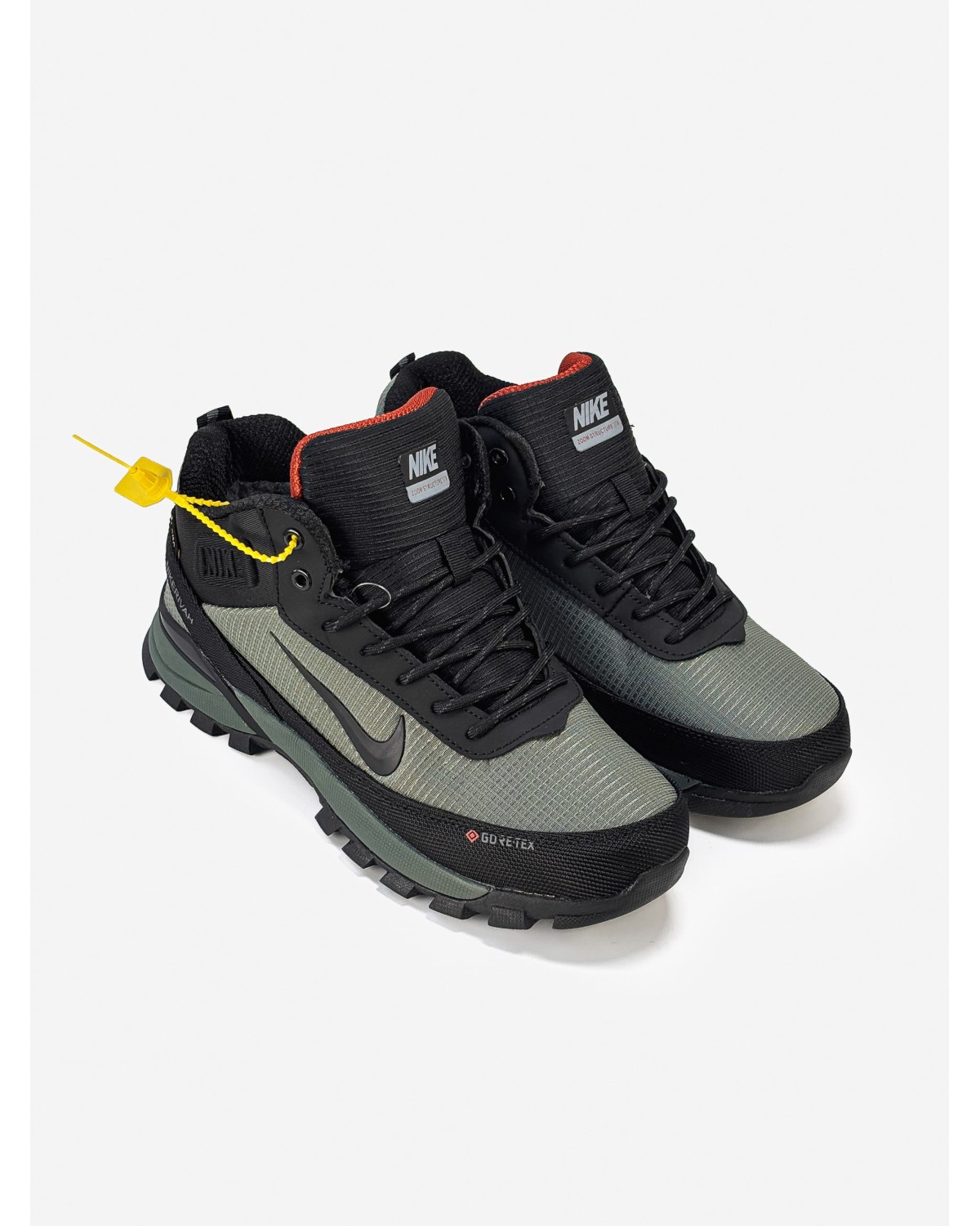 Nike Rivah Gore-Tex Winter Fur Khaki Black Nike Rivah Gore-Tex Winter Fur Khaki Black