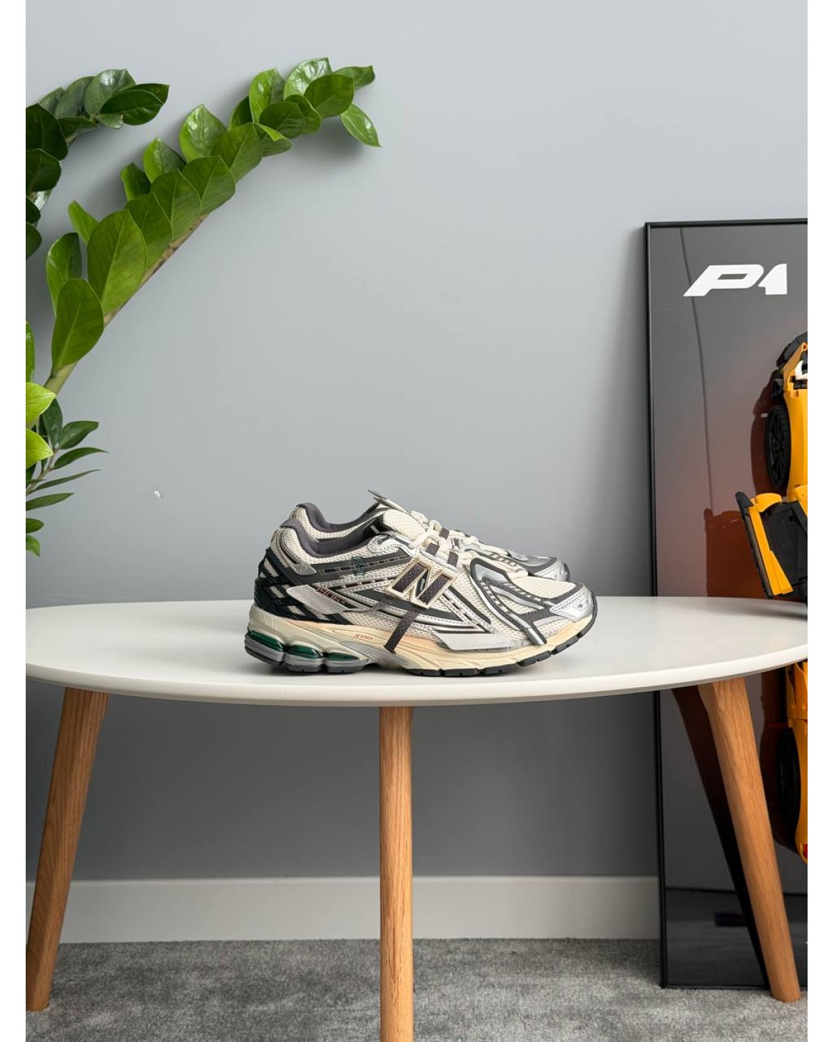 New Balance 1906A Double Laces Silver Gold Metallic