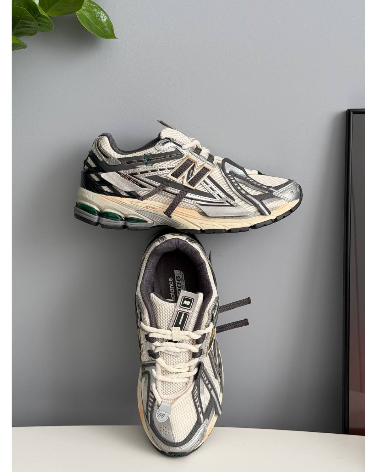 New Balance 1906A Double Laces Silver Gold Metallic New Balance 1906A Double Laces Silver Gold Metallic