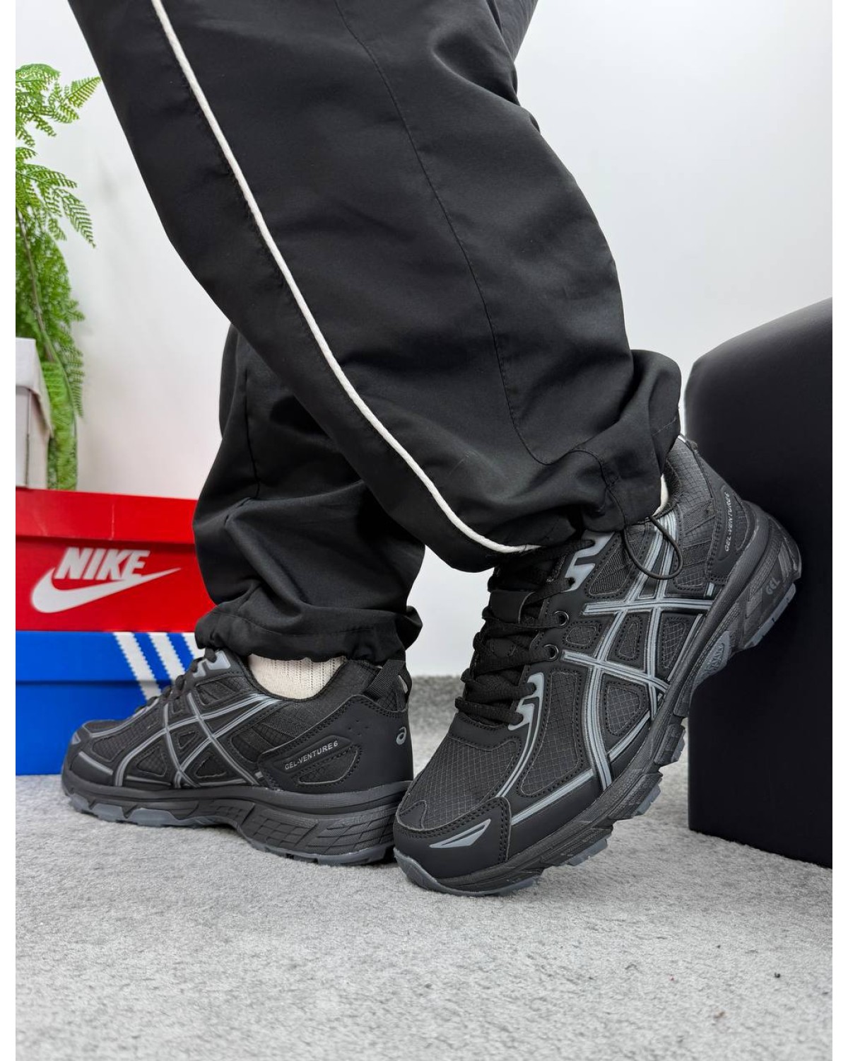 Asics Gel-Venture Black Gore Tex Asics Gel-Venture Black Gore Tex