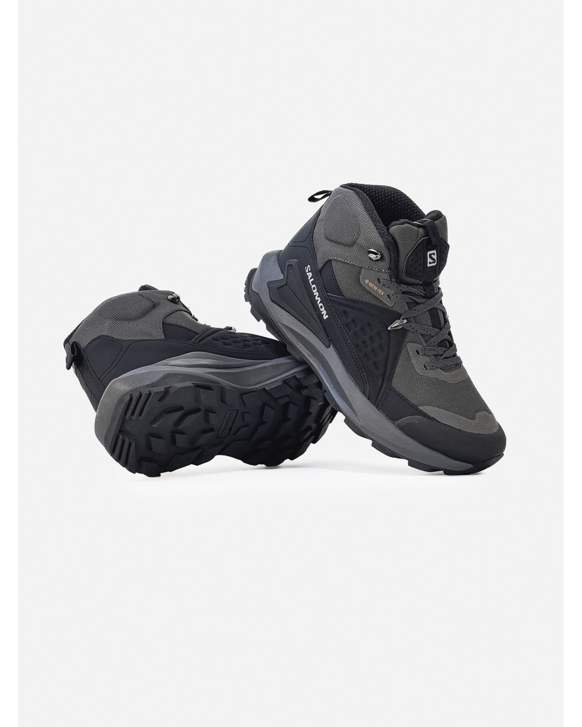 Salomon Elixir Mid GTX Fur Grey/Black