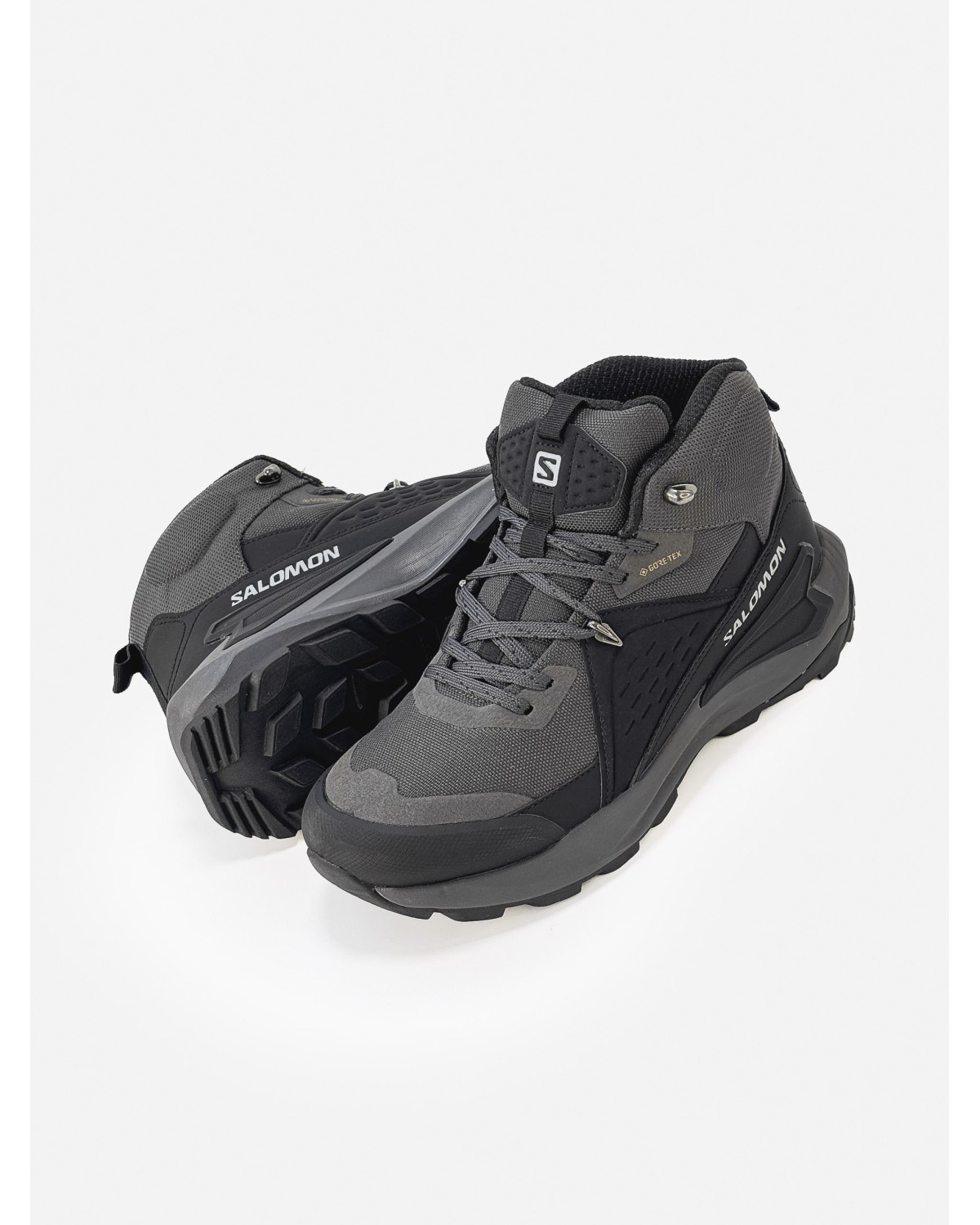 Salomon Elixir Mid GTX Fur Grey/Black