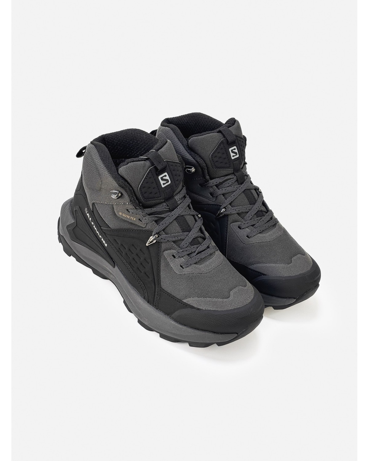 Salomon Elixir Mid GTX Fur Grey/Black