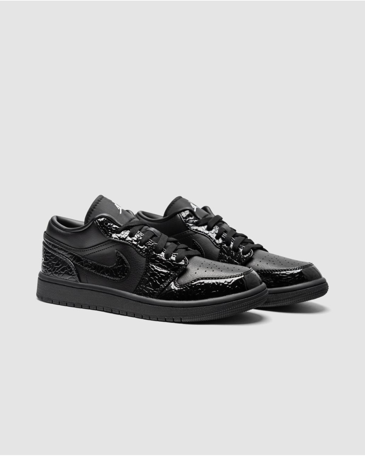 Nike Air Jordan 1 Retro Low Lacquered Black Nike Air Jordan 1 Retro Low Lacquered Black