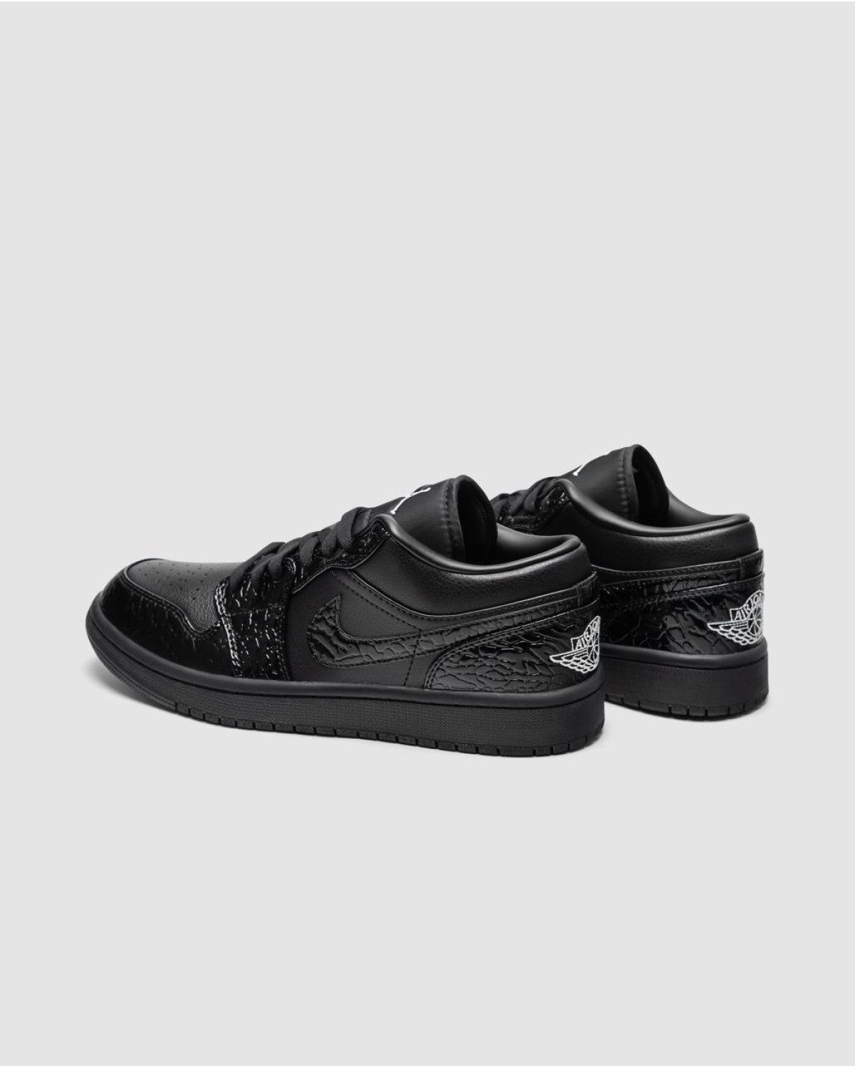 Nike Air Jordan 1 Retro Low Lacquered Black Nike Air Jordan 1 Retro Low Lacquered Black