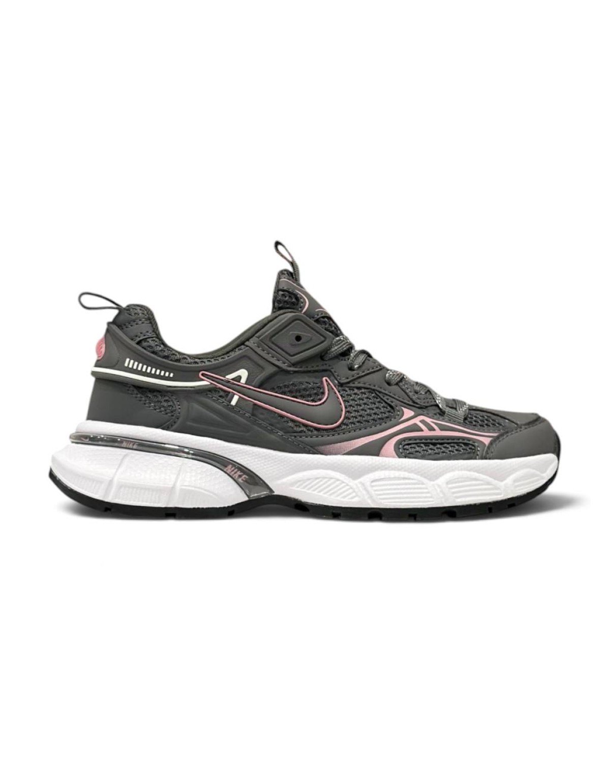 Nike V2K Run Dark Grey Pink