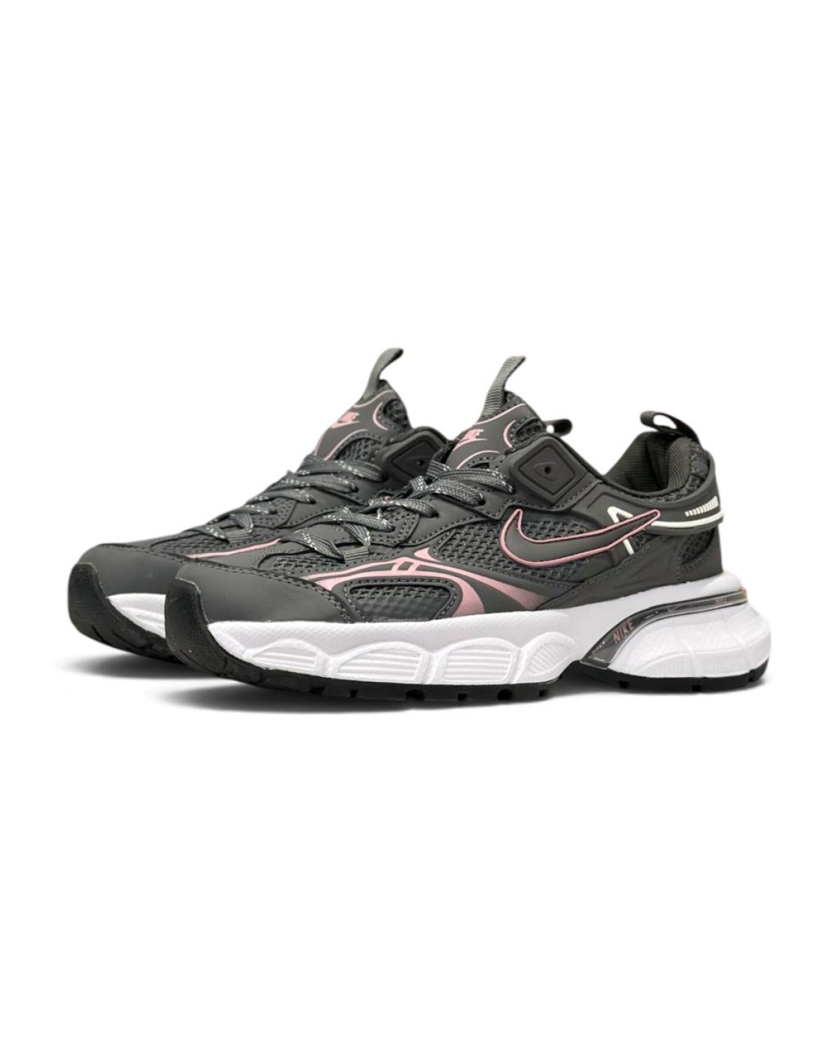 Nike V2K Run Dark Grey Pink