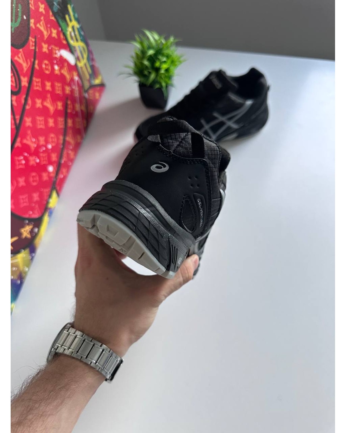 Asics Gel-Venture 6 Black Grey