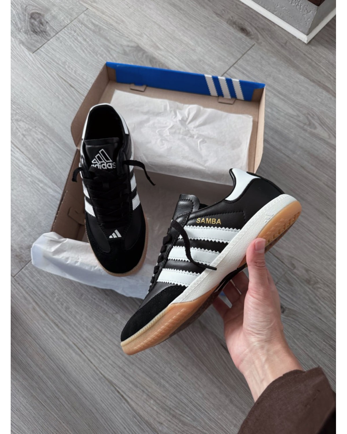 Adidas Samba Millennium Black White Gum