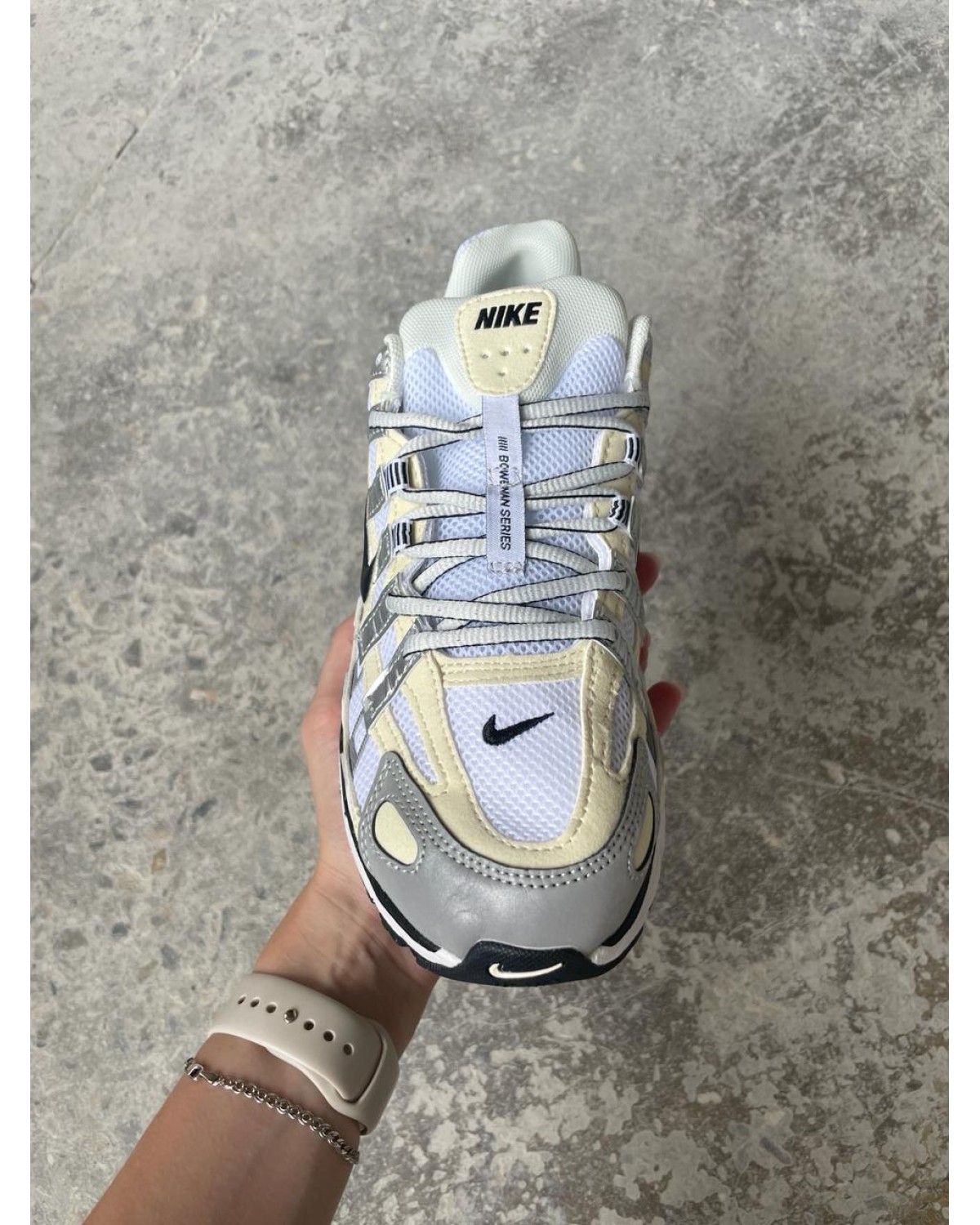 Nike P-6000 White Yellow