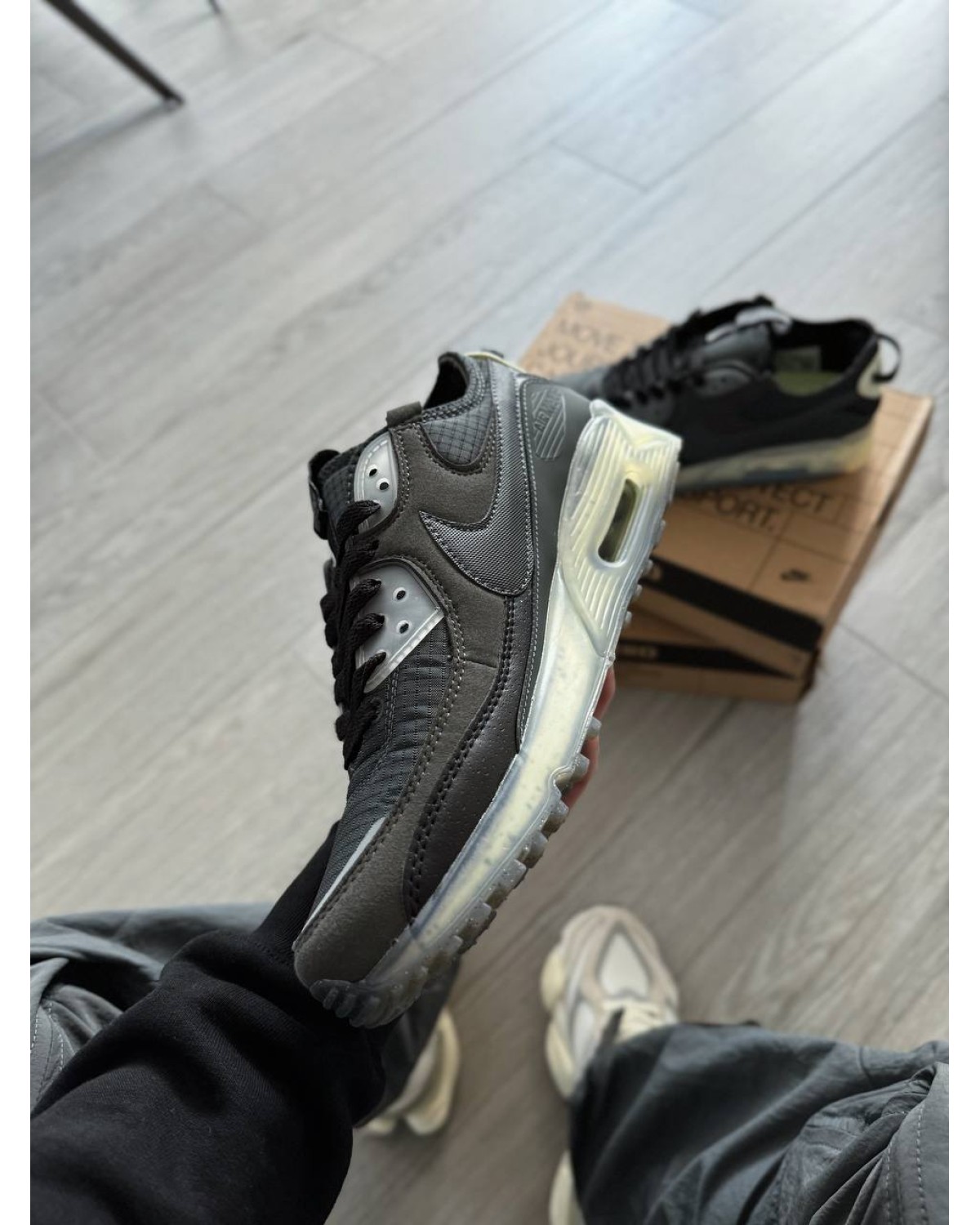 Nike Air Max 90 Terrascape Black Lime Ice