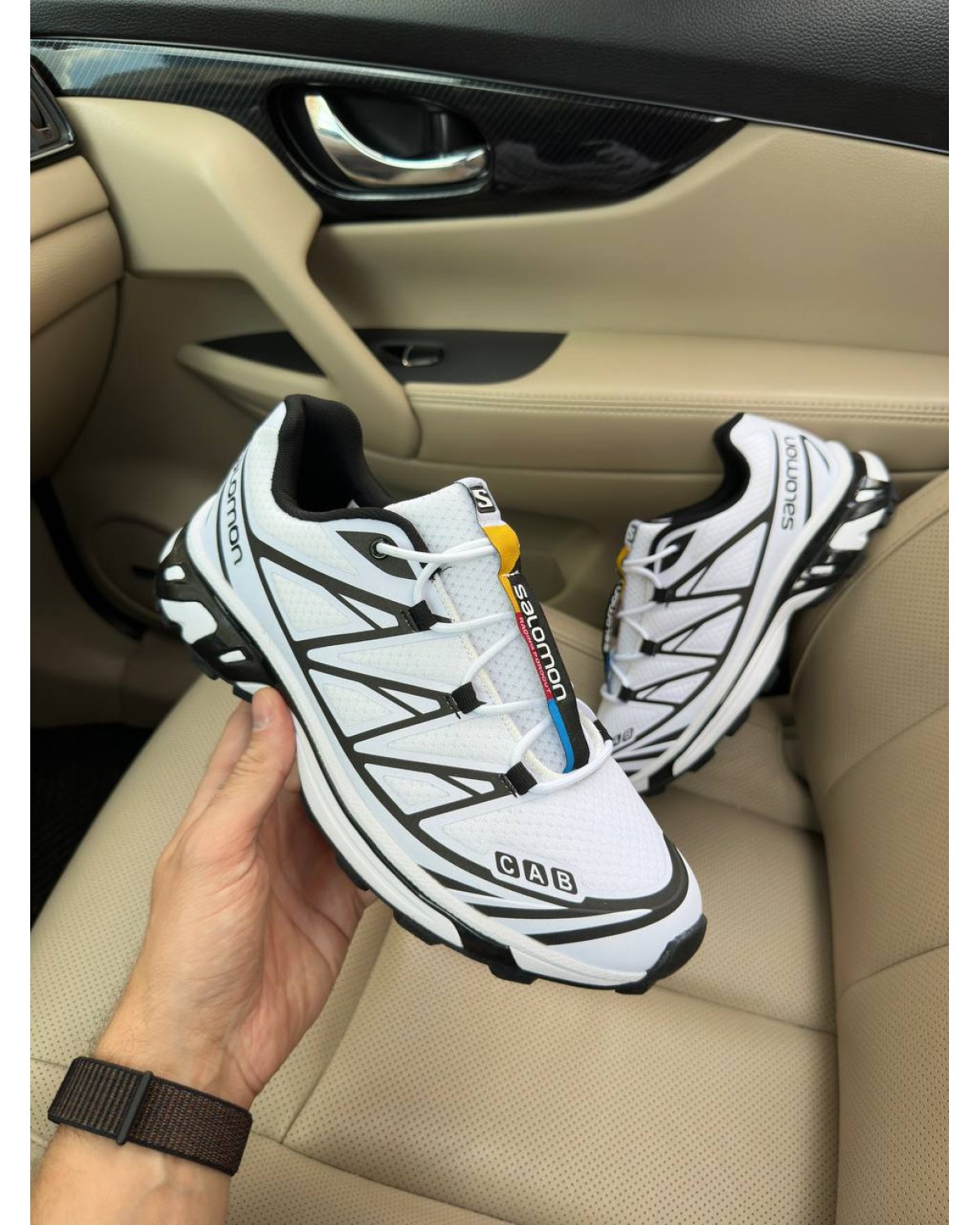 Salomon XT-6 White Black
