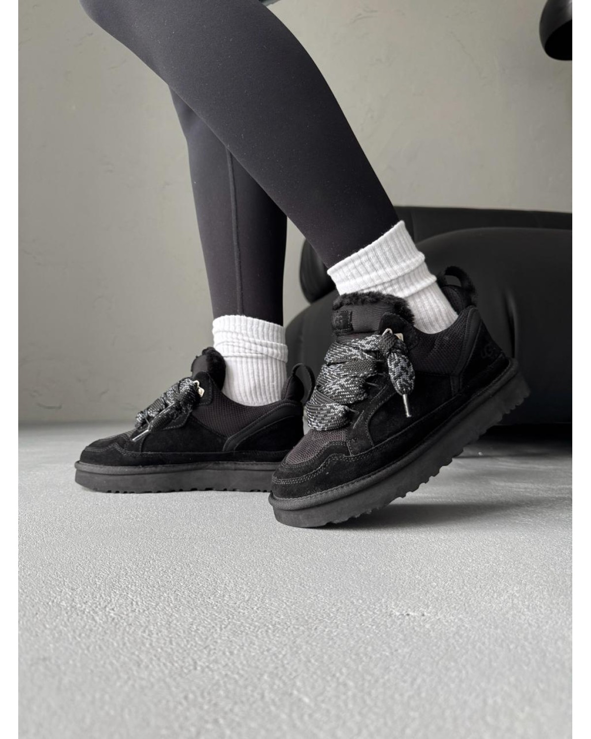 Ugg Lowmel Sneaker Black Ugg Lowmel Sneaker Black