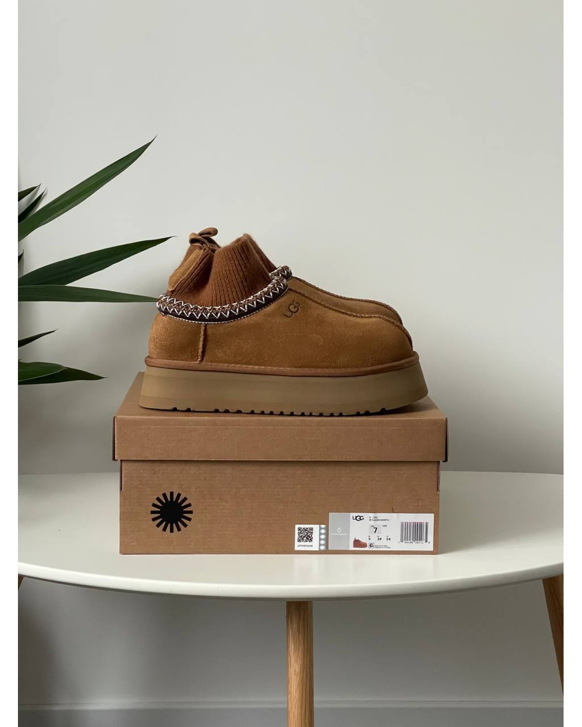Ugg Tasman Platform Sock Chestnut