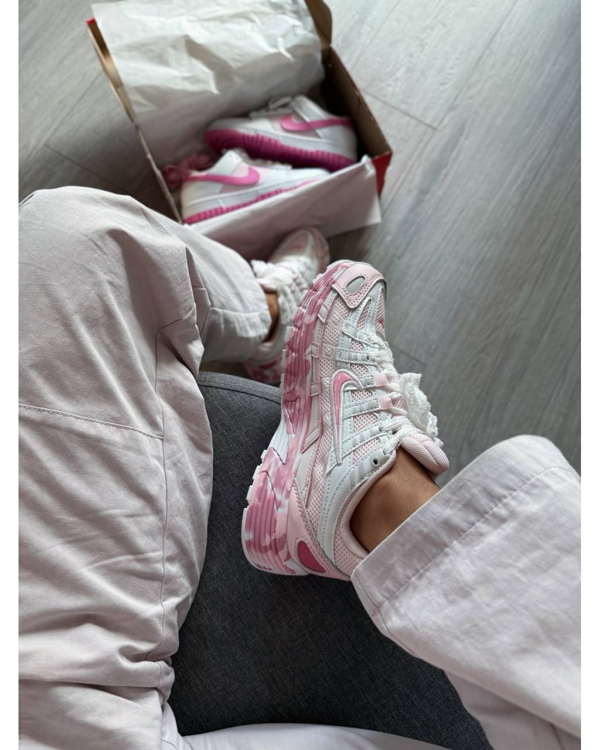 Nike P-6000 Custom Pink