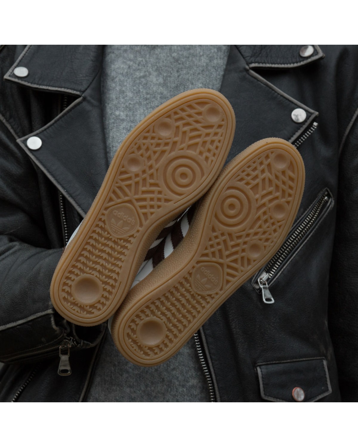 Adidas Spezial White Brown Beige Adidas Spezial White Brown Beige