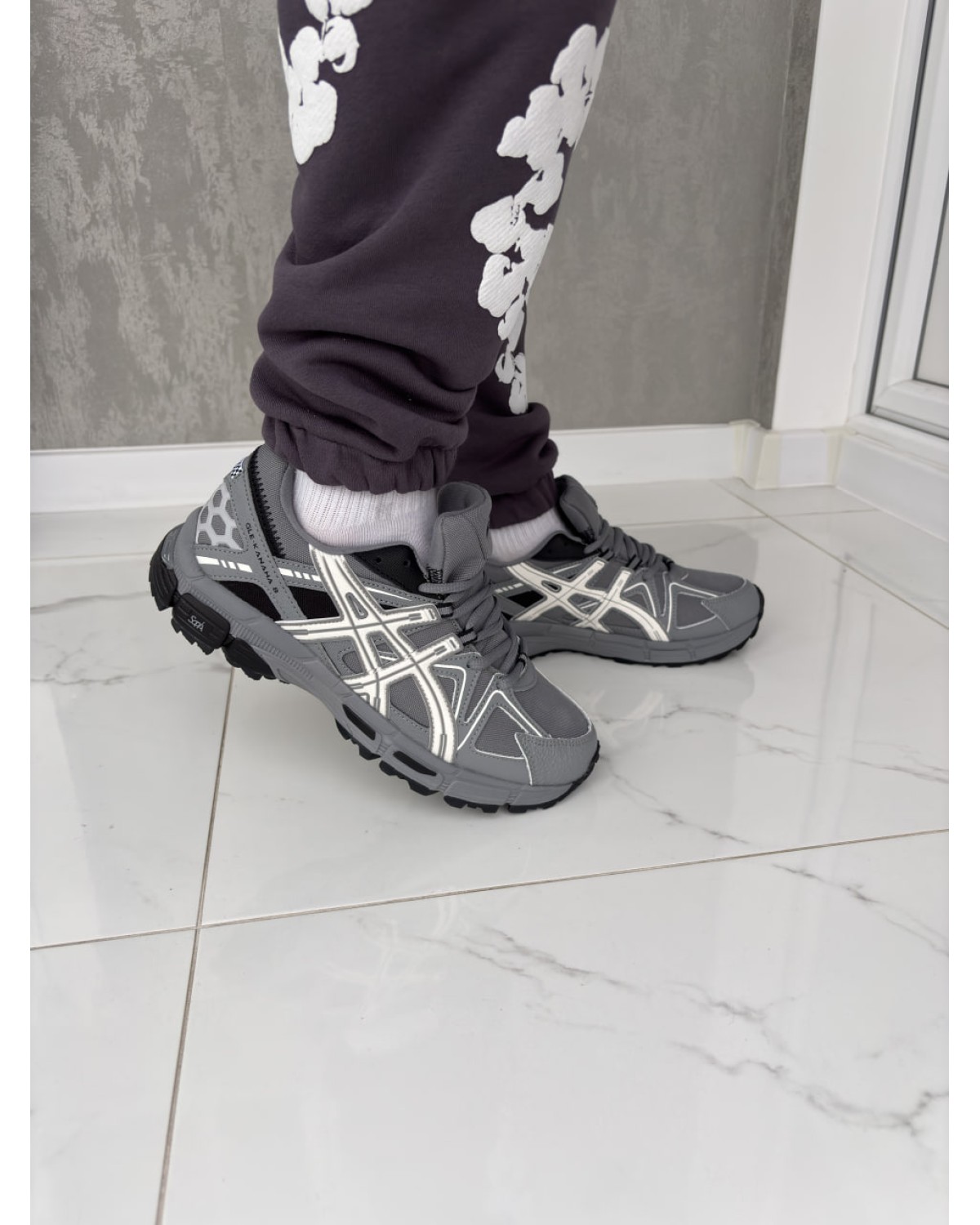 Asics Gel Kahana 8 Gray Termo Asics Gel Kahana 8 Gray Termo