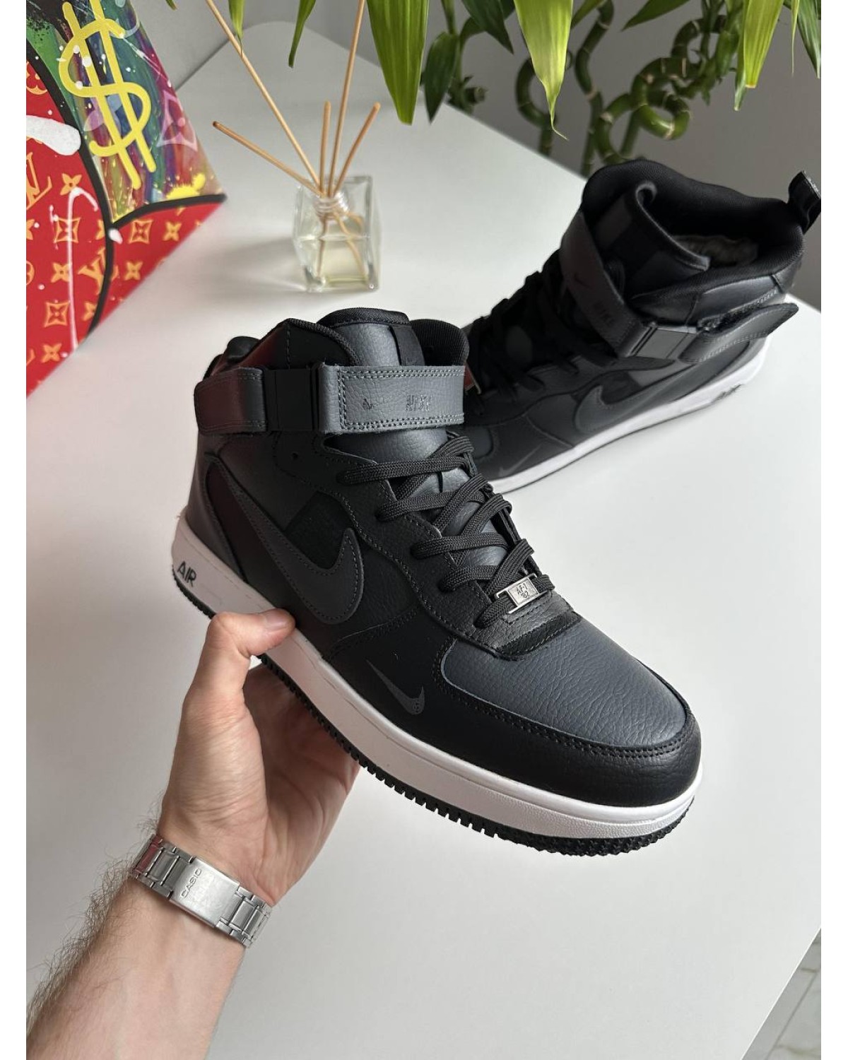 Nike Air Force 1 Black White Nike Air Force 1 Black White