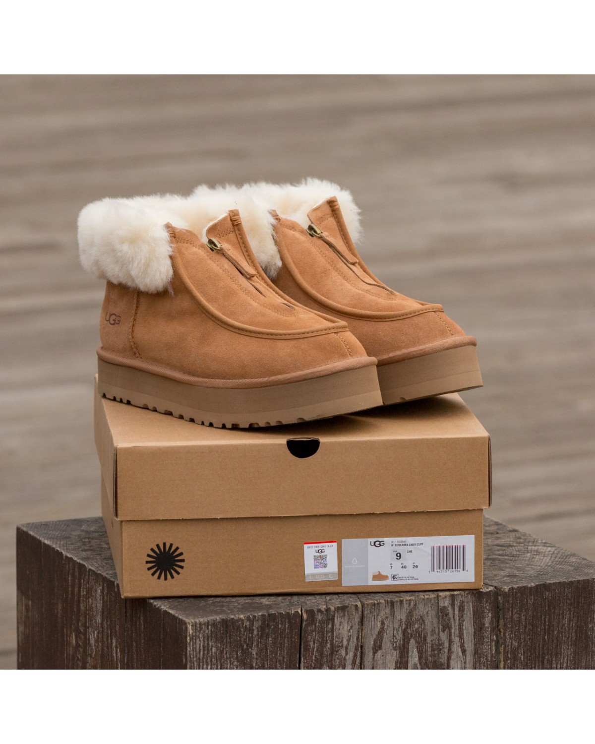 UGG Funkette Chestnut Platform UGG Funkette Chestnut Platform