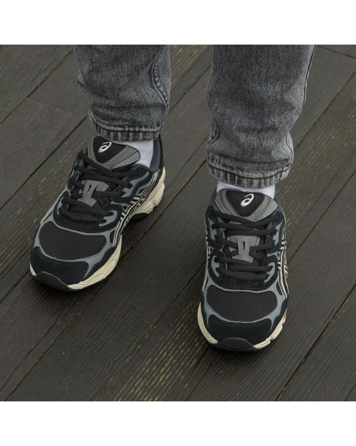 Asics Gel-NYC Black Beige Asics Gel-NYC Black Beige