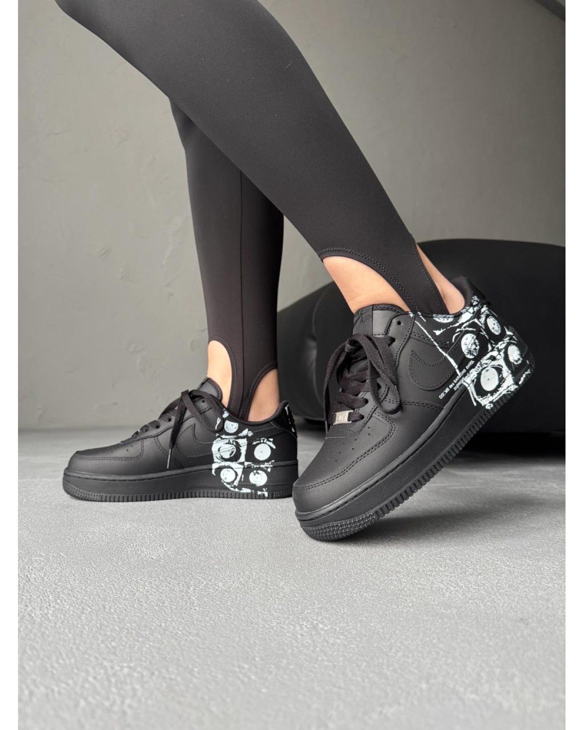 Nike Air Force 1 Low х  Comme des Garçons Supreme Black