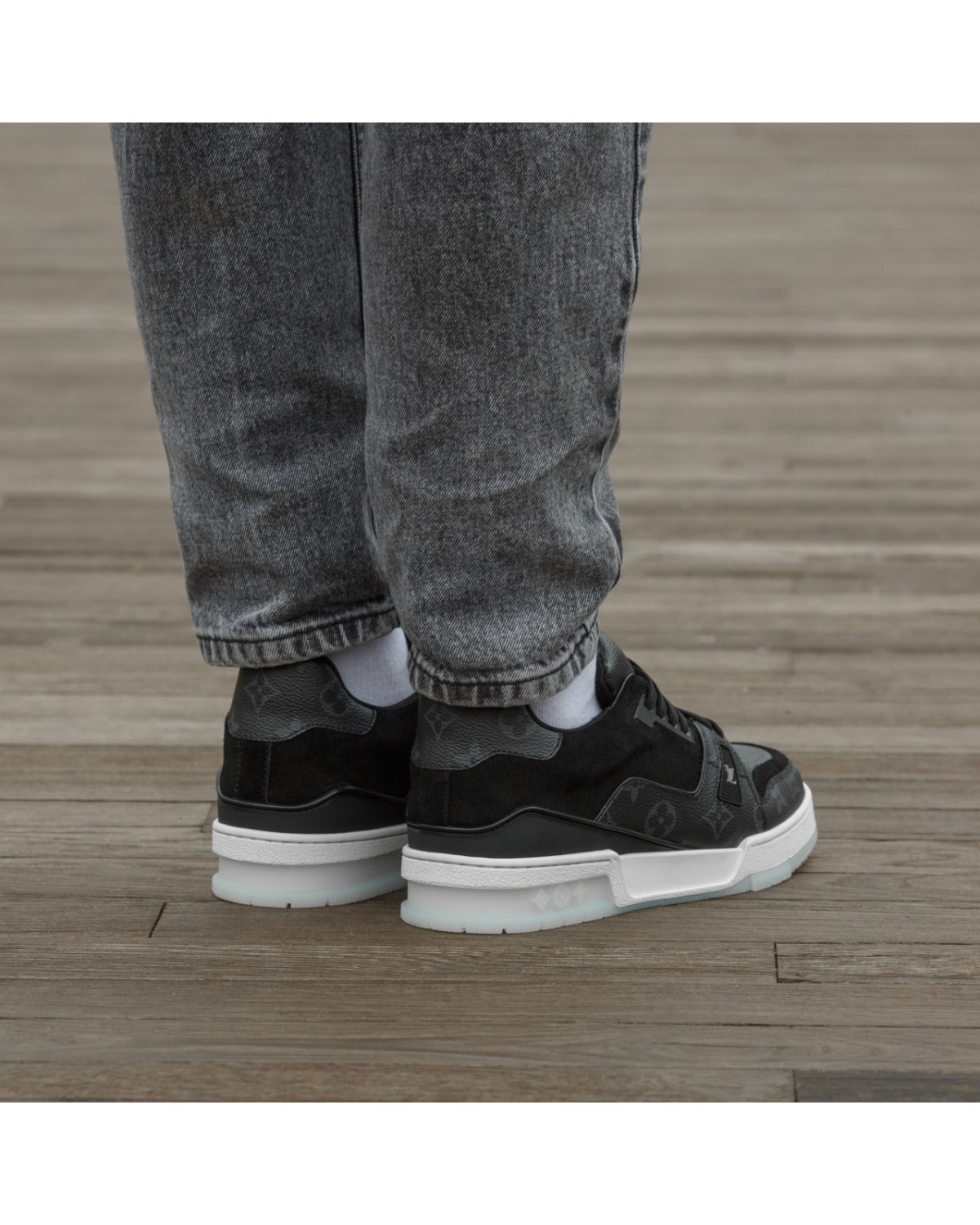 Louis Vuitton LV Trainer Sneakers Black Louis Vuitton LV Trainer Sneakers Black