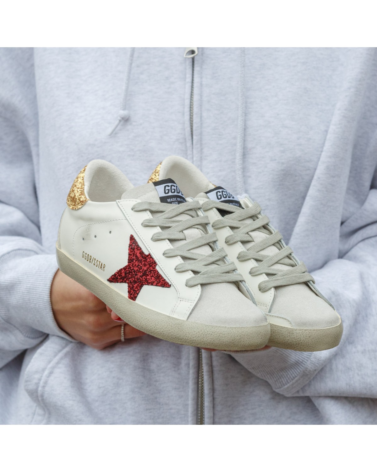 Golden Goose White Burgundy