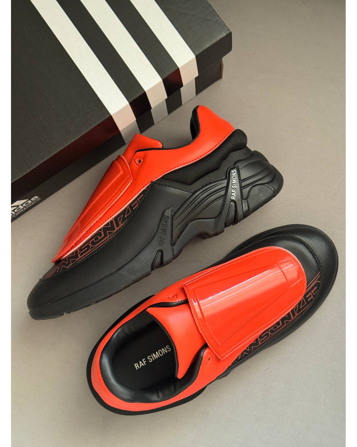 Adidas x Raf Simons Antei Black Red