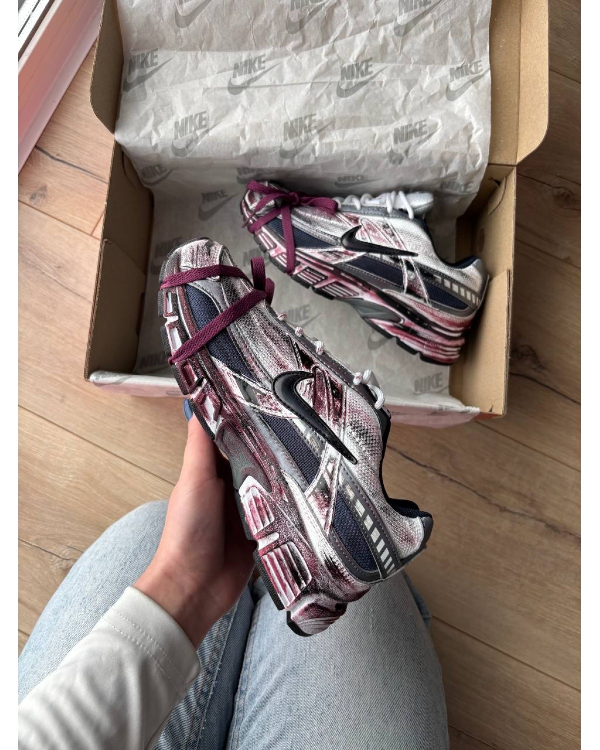 Nike Initiator Custom White Purple