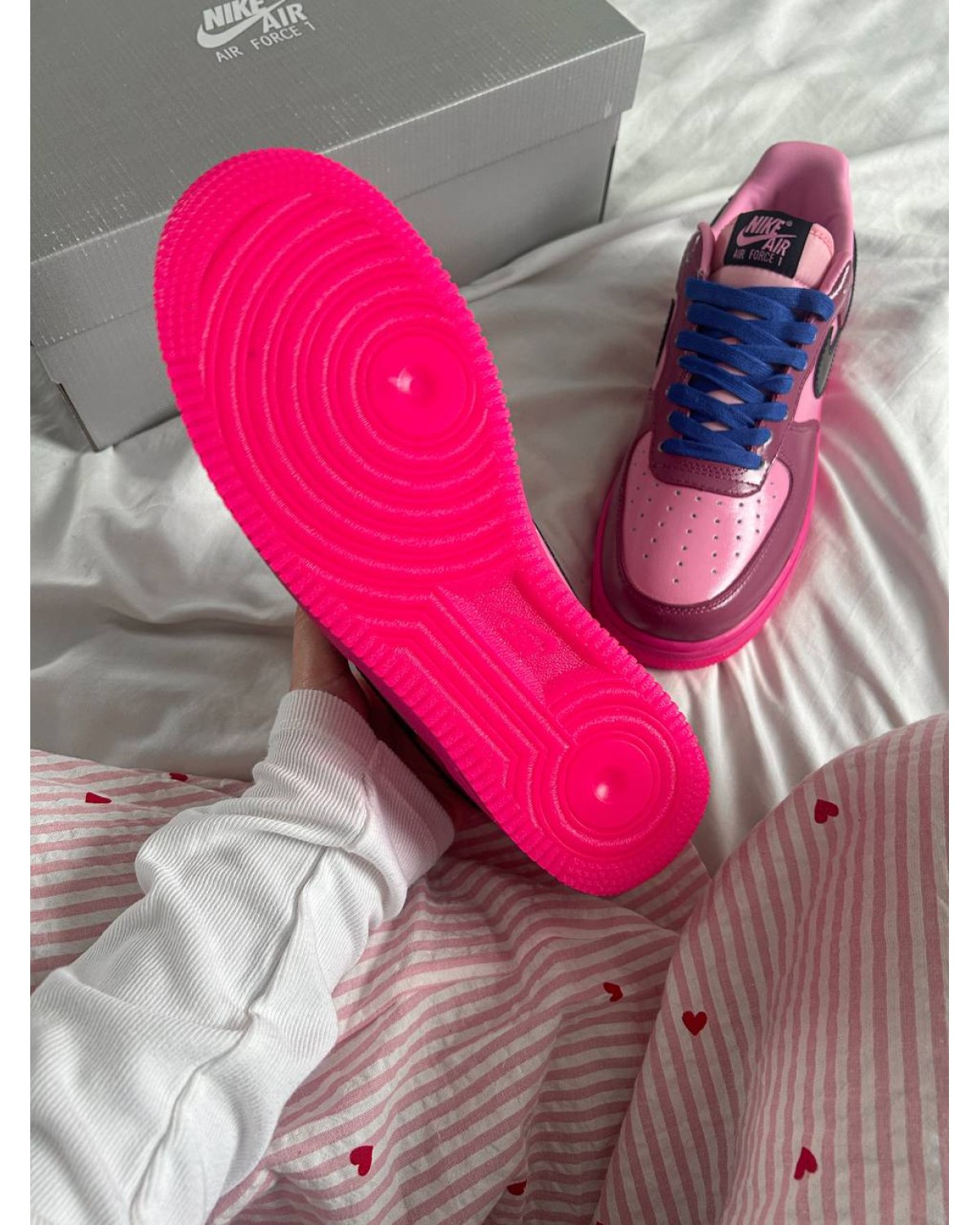 Nike Air Force 1 Low Pink Cooler/Black-Mulberry Rose