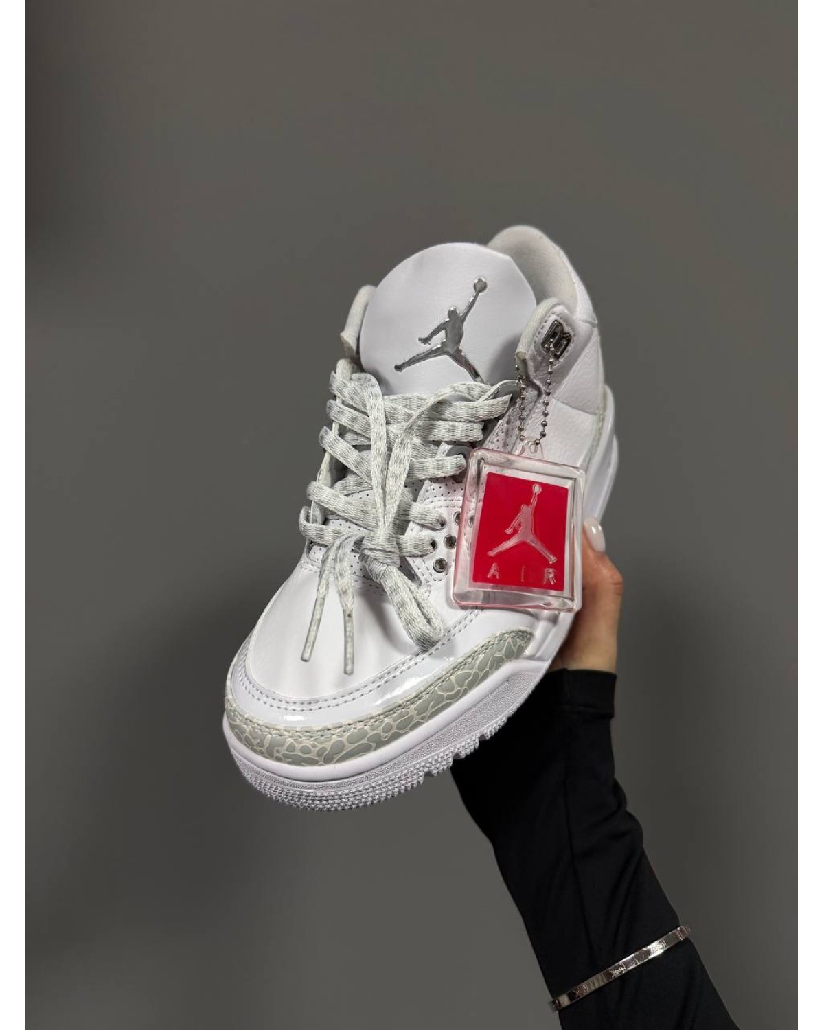 Nike Air Jordan Retro 3 White/Silver