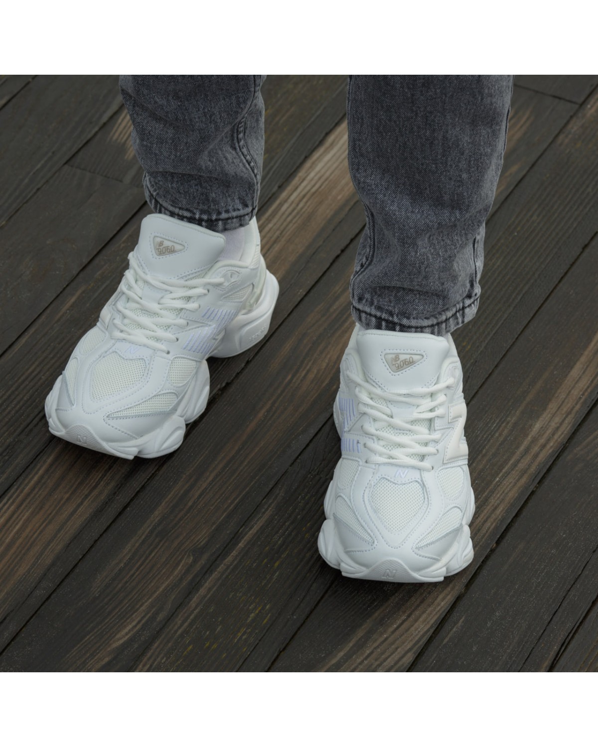 New Balance 9060 Full White