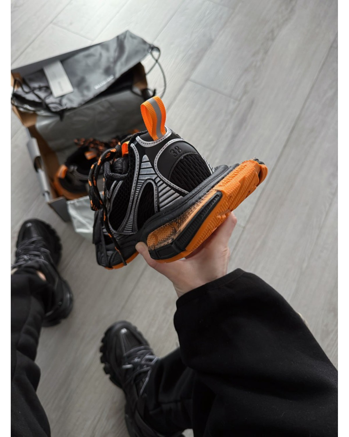 Balenciaga 3XL Black Orange