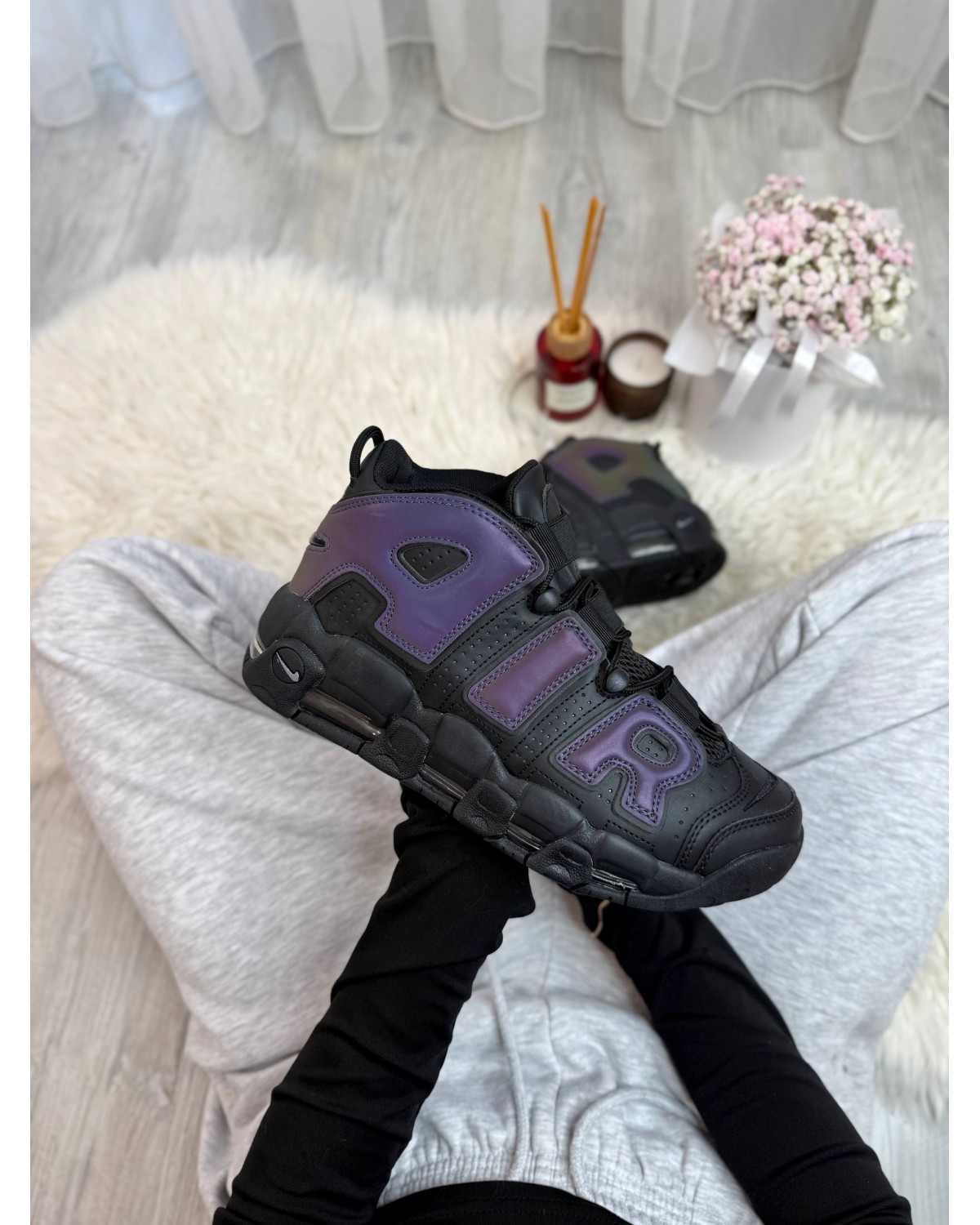 Air More Uptempo Black