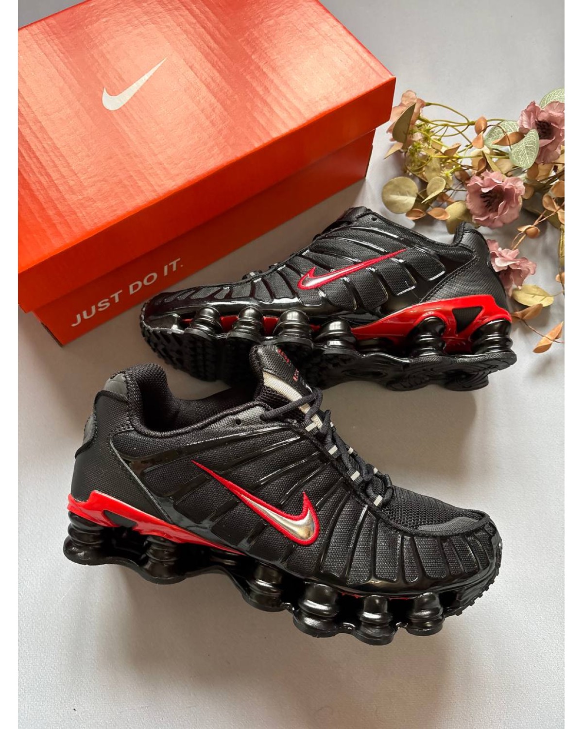 Nike Shox TL Black Red