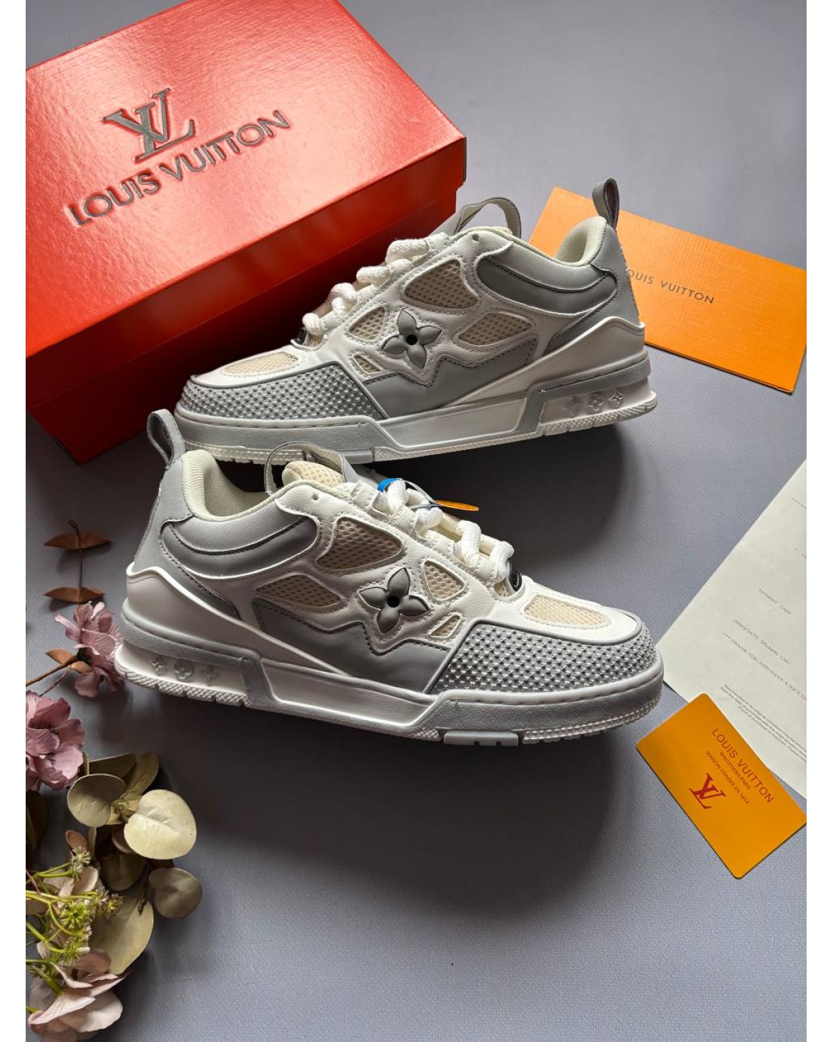 Louis Vuitton Skate White/Grey