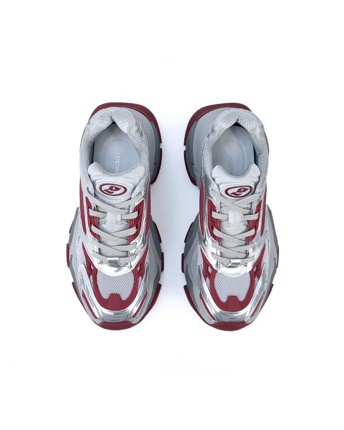 Balenciaga Silver/Red