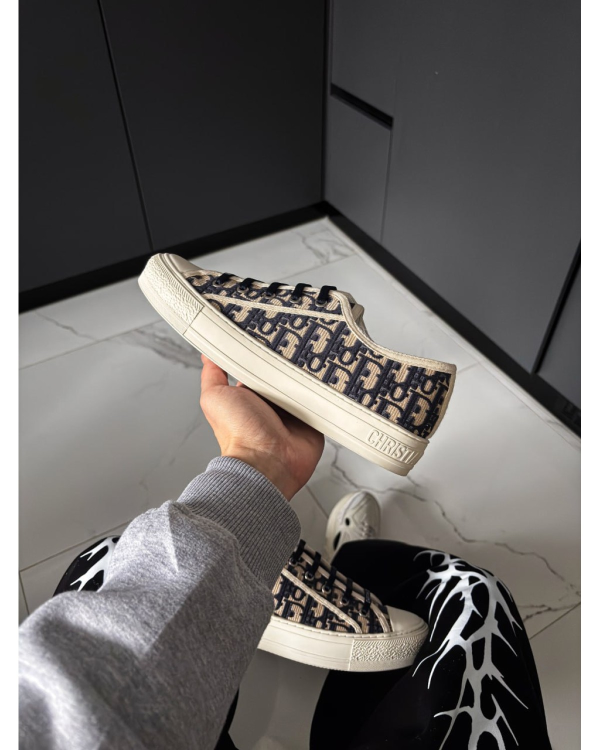 Christian Dior Walk'n'Dior White/Beige/Black