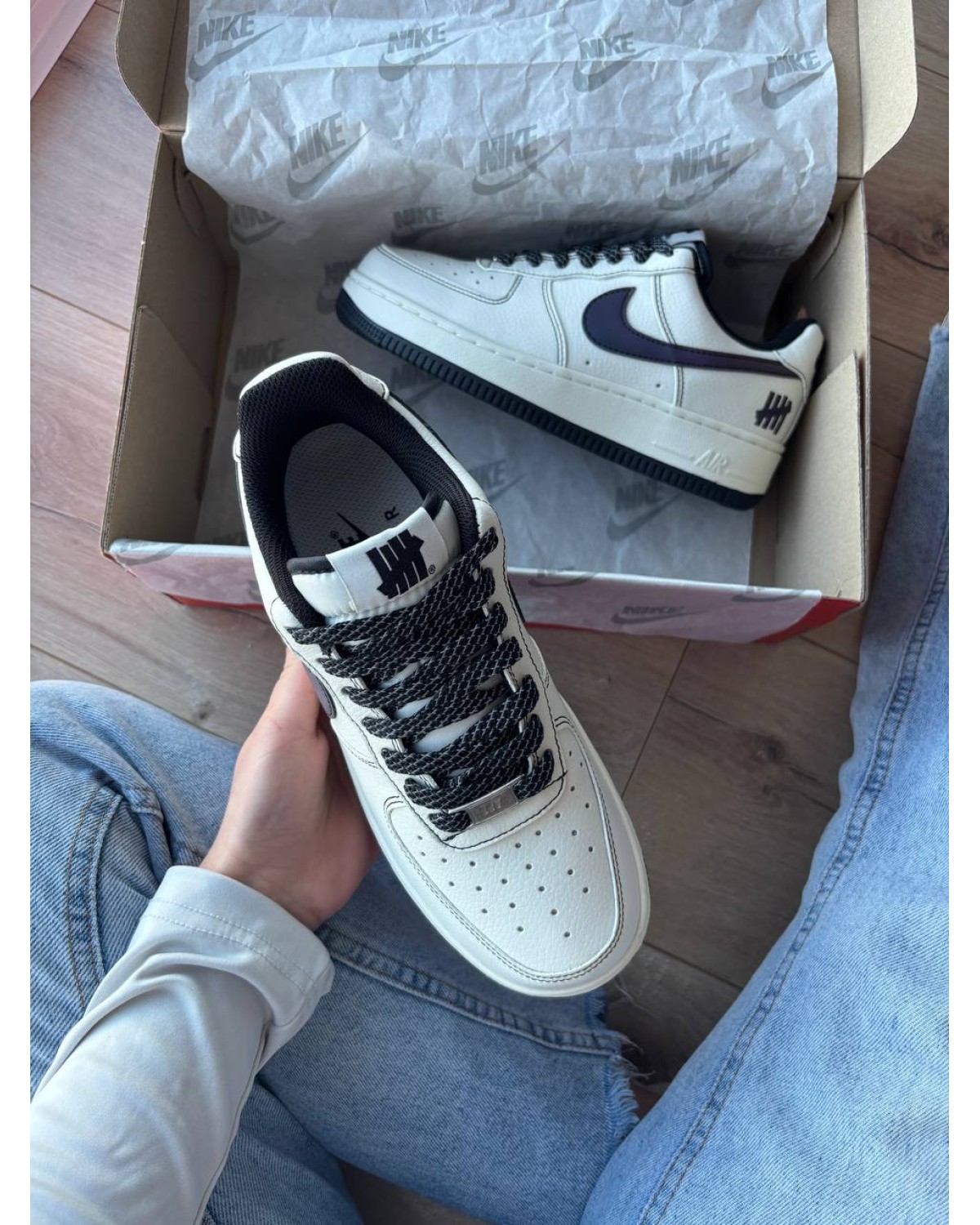 Nike Air Force 1 Low x Undefeated Beige Gradient