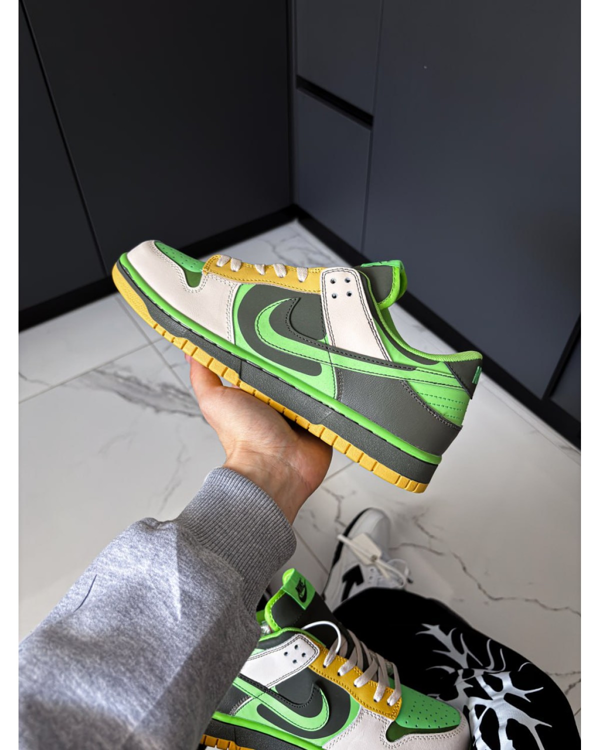Nike SB Dunk Low Green Yellow