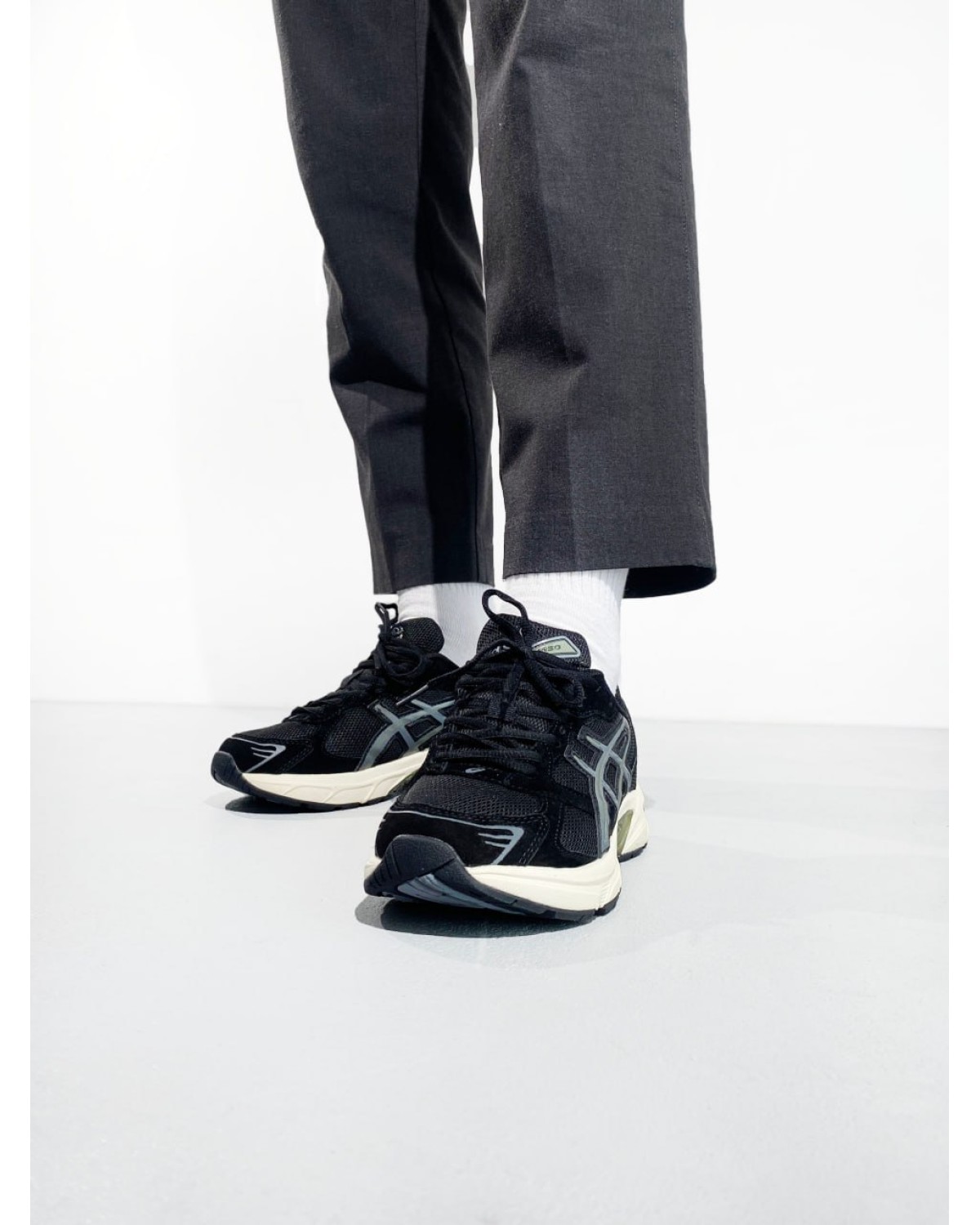 Asics Gel-1130 Black Beige Asics Gel-1130 Black Beige