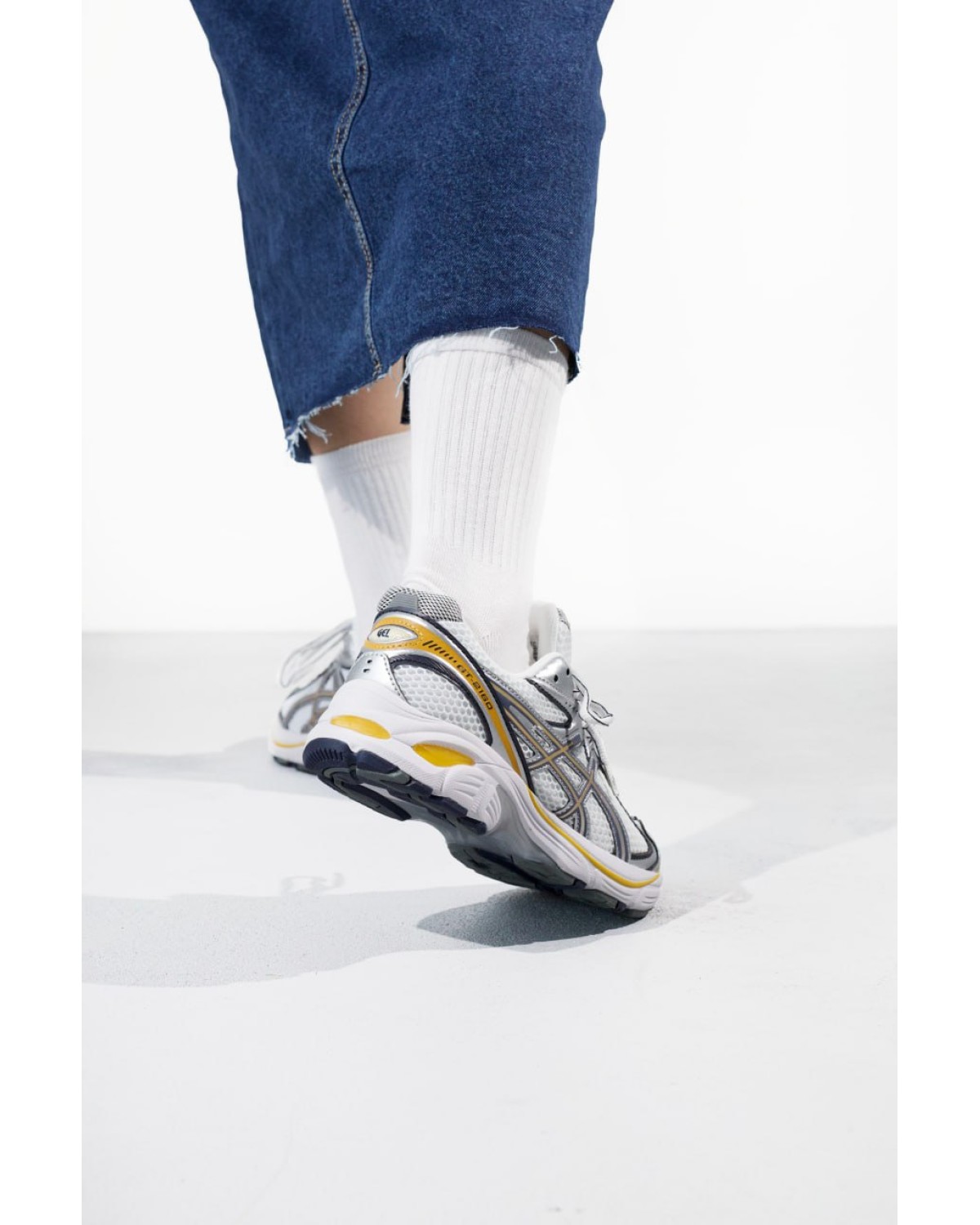 Asics GT-2160 White/Silver/Yellow