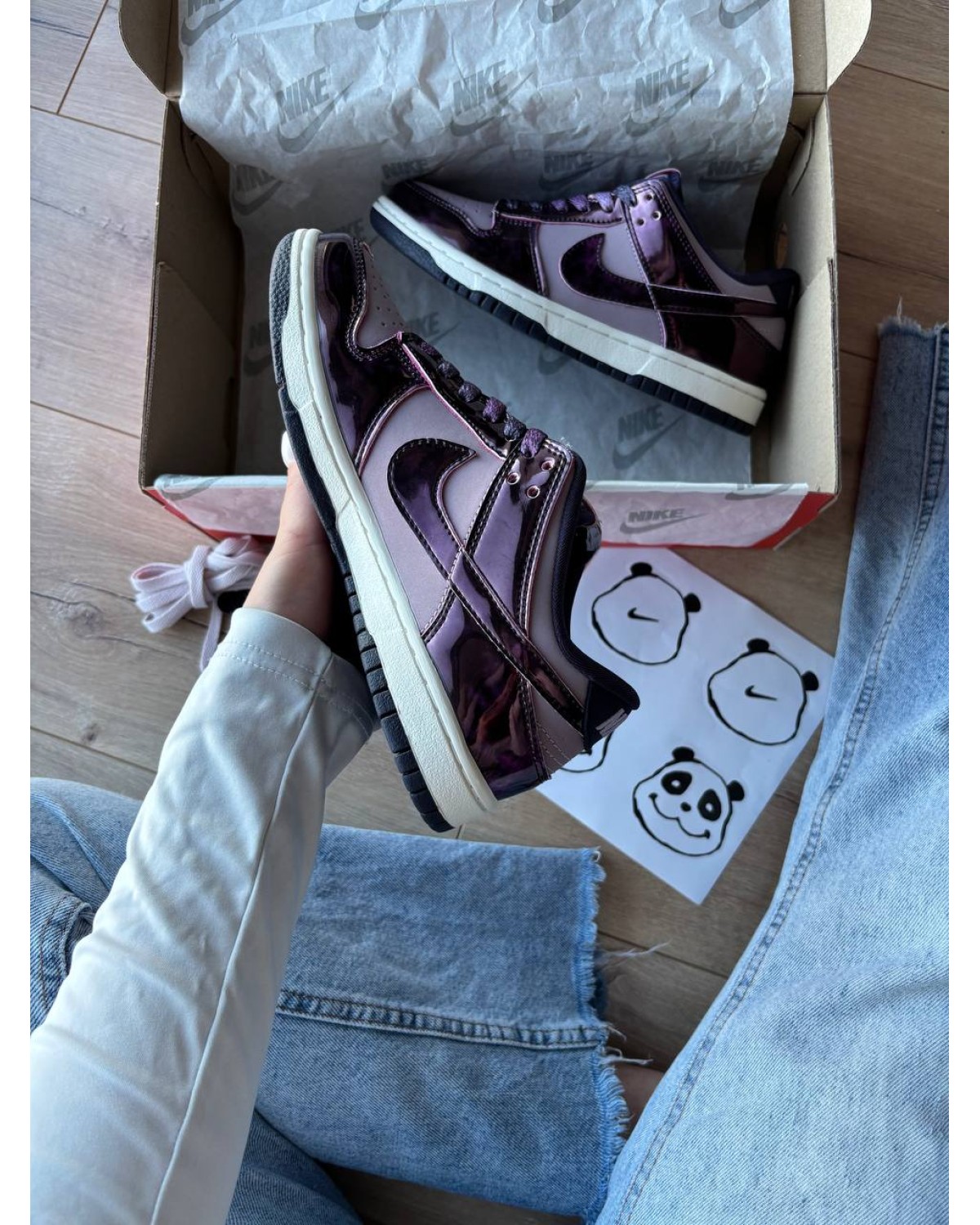 Nike SB Dunk Low SE Panda Purple